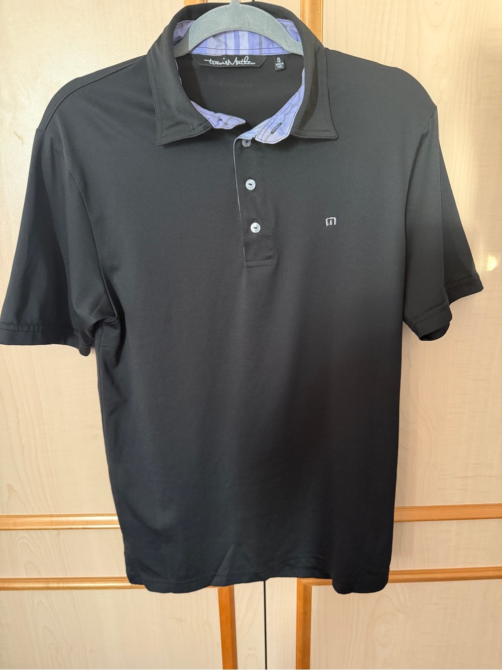 Travis Mathew Black Polo with Subtle Logo